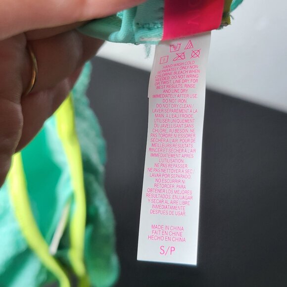 Victoria's Secret Womens Sequin Bikini Top Swimsuit Size Small Beach Summer Pool - Picture 7 of 10